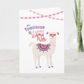Carte Teacher Valentine Card from Student | Cute Animals (Devant)