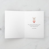 Carte Teacher Valentine Card from Student | Cute Animals (Intérieur)