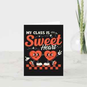 Carte Teacher Valentines Chemise de Jour Mon Cl Est Plei