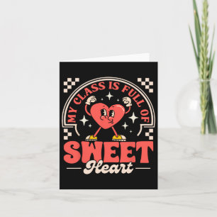 Carte Teacher Valentines Chemise de Jour Mon Cl Est Plei