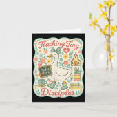 Carte Teaching Tiny Disciples Christian Bible Teacher Go (Fleur jaune)