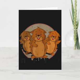 Carte Team Shadow Crew Groundhog Day Respectez L'Ombre 