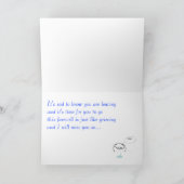 Carte Tear Drops - Vous Manquez (Intérieur)