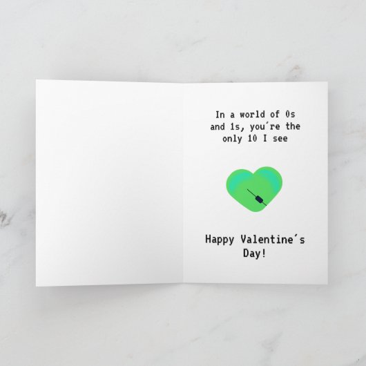 Carte Tech Love Valentine's Day Card (Intérieur)