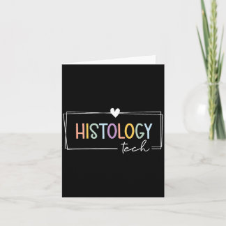 Carte Technicien de laboratoire médical en histologie bo