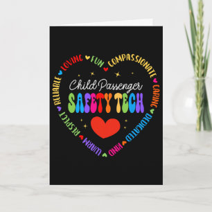 Carte Technicien de sécurité pour enfants, Sécurité des 