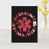 Carte Technicien de service d'urgence de la Saint-Valent (Fleur jaune)
