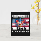 Carte Technicien Directeur de Feu d'Artifice I Vous Cour (Fleur jaune)