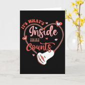 Carte Technicien en échographie de la Saint-Valentin C'e (Fleur jaune)