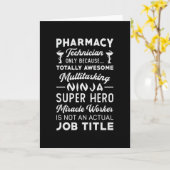 Carte Technicien en pharmacie Tech Medicine Hero Pharmis (Fleur jaune)