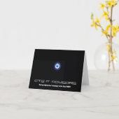 Carte Technicien informatique de réparation (Fleur jaune)