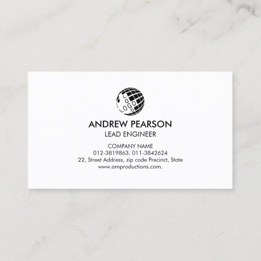 Carte technique du monde (Dos)