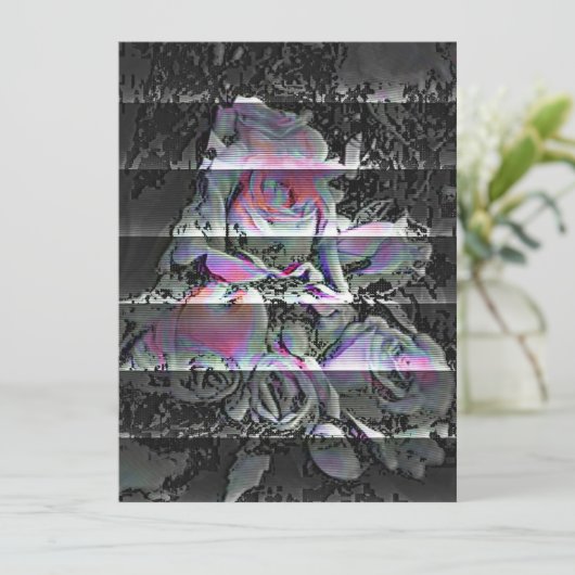 Carte Techno Bouquet (Debout devant)