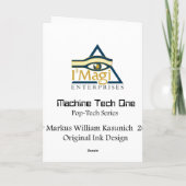 Carte Technologie de bruit :  Technologie une de machine (Dos)