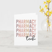 Carte Technologie pharmaceutique | Technicien en pharmac (Fleur jaune)