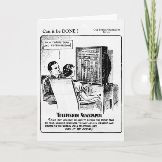 Carte technologique vintage des années 1930 (Devant)