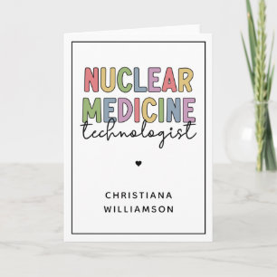Carte Technologue en médecine nucléaire sur mesure CNMT