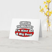 Carte Technologues chirurgicaux ..Big Deal (Fleur jaune)