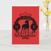 Carte Ted Lasso | AFC Richmond #COYGH (Fleur jaune)