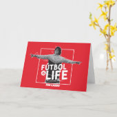 Carte Ted Lasso | Dani Rojas Fútbol is Life (Fleur jaune)