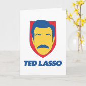 Carte Ted Lasso | Icône face (Fleur jaune)