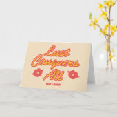 Carte Ted Lasso | La convoitise conquiert tout (Fleur jaune)