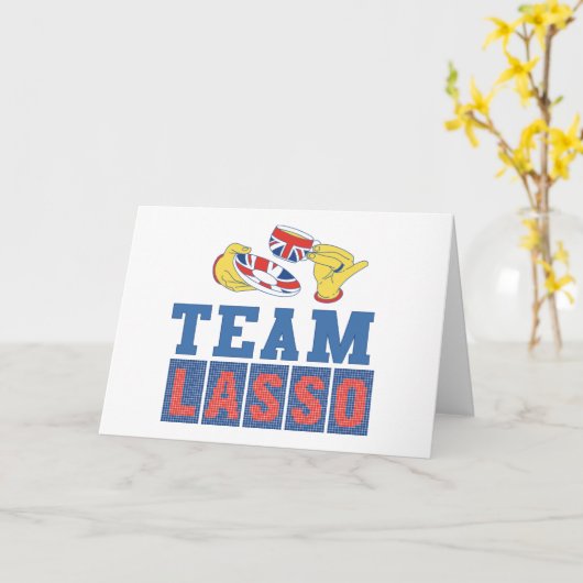 Carte Ted Lasso | Lasso (Fleur jaune)