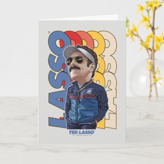 Carte Ted Lasso | Lasso Bobblehead (Fleur jaune)