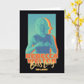 Carte Ted Lasso | Rebecca Welton Boss Lady Graphic (Fleur jaune)