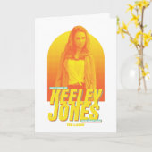 Carte Ted Lasso | Sorta célèbre Keeley Jones Graphic (Fleur jaune)