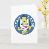 Carte Ted Lasso | Team Lasso - Believe (Fleur jaune)