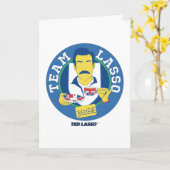 Carte Ted Lasso | Team Lasso Tea Iconic Avatar (Fleur jaune)
