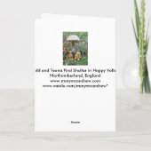 Carte "Tedd and Teena in Happy Valley" (Dos)