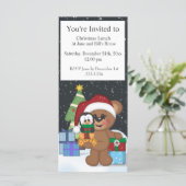 Carte Teddy Bear (Debout devant)