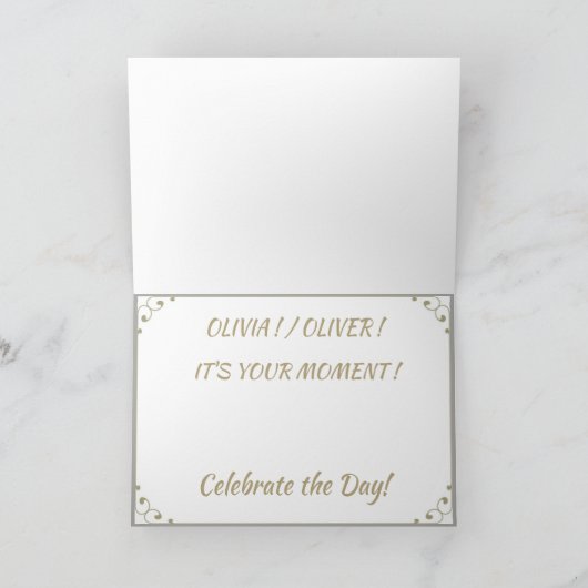 CARTE TEDDY BEAR AMIS (Intérieur)