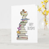 Carte Teddy Bear Books (Fleur jaune)