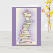 Carte Teddy Bear Books (Fleur jaune)