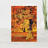 Carte Teddy Bear Witch Halloween (Devant)