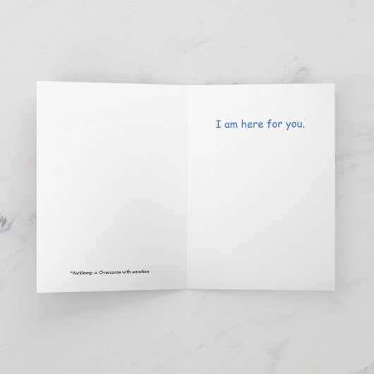 Carte Teddy émotionnel (Intérieur)