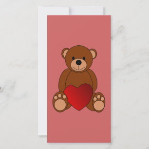 Carte Teddy Love