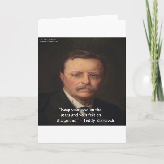 Carte Teddy Roosevelt (Devant)