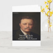 Carte Teddy Roosevelt (Fleur jaune)