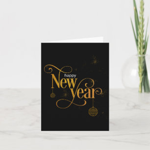 Carte Tee cadeau de fête de la nouvelle année 2026