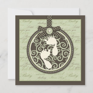 Carte Teeny Toes GRN Carré