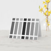 Carte Teintes gris argenté (Fleur jaune)