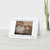 Carte Tel père, tel fils (Devant)