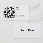 Carte (téléphone, email, Web) (Devant / Derrière)