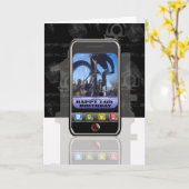 Carte Téléphone portable, SMS de téléphone portable Joye (Fleur jaune)