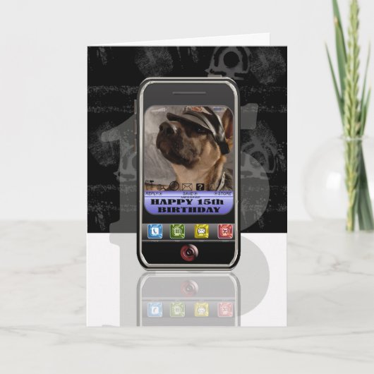 Carte téléphone portable, SMS de téléphone portable Joye (Devant)