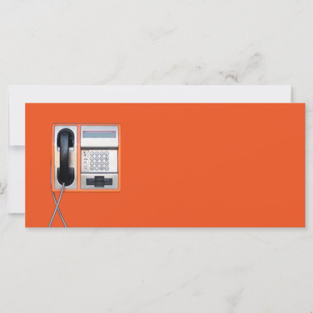 Carte Téléphone public (Devant)